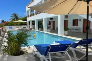 Casa flor - 16 pax, vista al mar, 2 min de la playa, Las Galeras