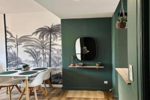 Le Nid Vert, T2 cocooning à, proche gare Apartments, Rennes