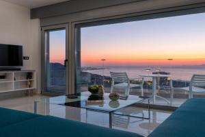 Rhodes Skyline Suite with In Door Jacuzzi Sea View Apartments, Ixia