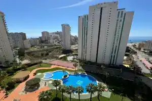 Apartamenty s vidom na more i basseynom , 600 m ot plyazha, Cala de Finestrat