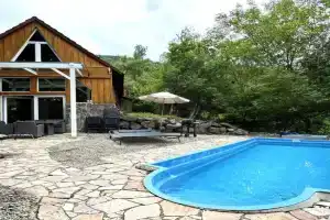 Chalet Stahl - mit Pool, Freiburg