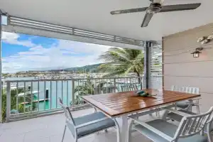 Uninterrupted Marina Viiews at Port of AIrlie Apartments, Airlie Beach