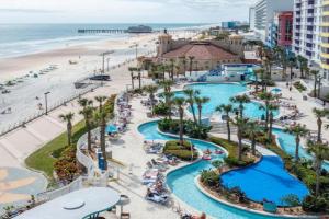 Seaside Splendor! 1BR Oasis with Private Oceanfront Balcony at Wyndham Oceanwalk Guest house, Daytona Beach