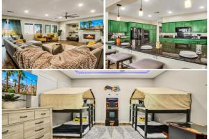 Joshua Tree Getaway with Pool, Spa, BBQ and Sleeps 12 Guest house, Indio