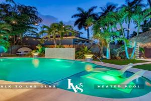 Floridita 5Bed 4Bath FTL Paradise with Tiki Hut Heated Pool Guest house, Fort Lauderdale