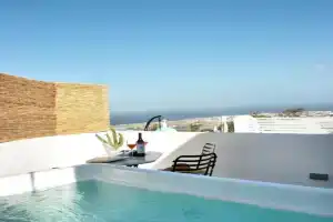 The Lithos Villa by A Terre Cave Villas, Fira