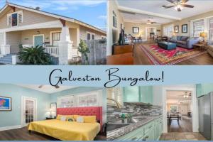 Beachy Bungalow! 2BD, King Bed Guest house, Galveston