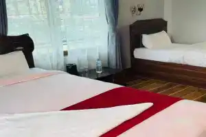 Typical Nepali Kitchen - No Pizza - No Pasta - No Problem !! Hotel, Sauraha