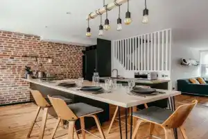 Duplex 4pers - 100m du métro - SmartTV - Fibre Apartments, Lille