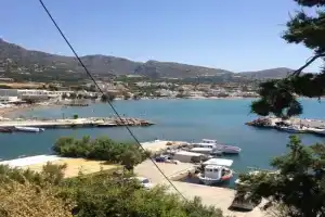 Family sea view apartment near the beach, Makriyialos