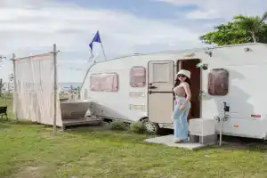 White House Beach Camping Caravans, Sri Racha
