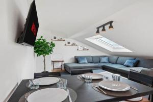 BackHome - BUSINESS&FAMILY - Parken, 3-Zimmer, SmartTV, Balkon, Waschmaschine, ruhige Stadtrand-Lage, Netflix, 60qm, 24h Checkin Apartments, Ludwigsburg