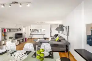 Luxurious Bright & Stylish 2BR with Office in Apartments, Nicosia