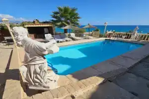 Luxury Andalusian Villa with Panoramic Mediterranean Sea Views & Private Pool & Multi-Level Gardens, Fuengirola