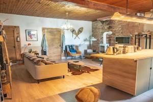 chalet de montagne Style sur le Quai saint Laurent et Bastille, Grenoble