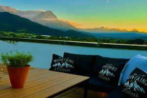 Dachterrasse Panorama-Glück II Apartments, Garmisch-Partenkirchen