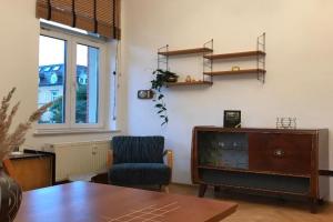 Stylische Mid-Century-Wohnung im Zentrums Apartments, Plauen