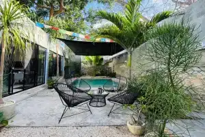 Casa Ramon 2 BR AC Private Pool Centro, Merida