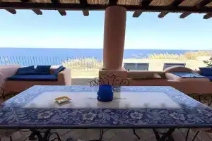Casa Ajo e Didy, panorama sul mare a, Malfa