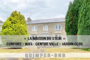 LA MAISON DU STEIR - Villa Jardin en centre ville, Quimper