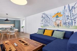 Riverside Center, 3 BR, near Danube river Apartments, Bratislava