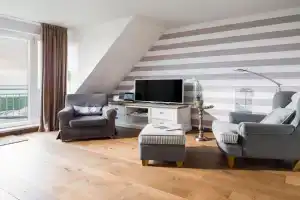 Haus Ebbe&Flut - Ferienwohnung Watt`n Blick mit Meerblick Apartments, Juist