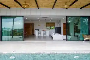 2br Seaview pool villa B, Srithanu