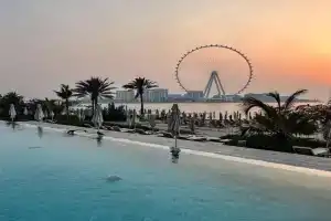 Luxury 2BR Biophilic Retreat with Private Jacuzzi, Massage Chair & Infinity Pool Apartments, Dubai