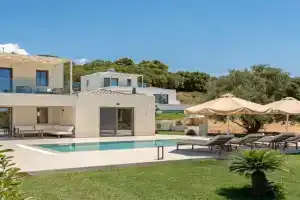 Villa Erato - Elysian Villas Kefalonia, 200m from Beach, New 2024, Minia