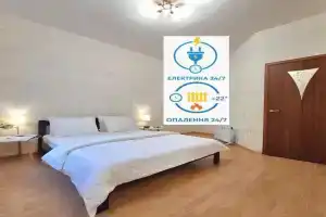 Odnokimna bilya Kashtanovoyi Aleyi u tsentri Poltavi Merezha AlexApartments Dokumenti dlya vidryadzhen Bezkontatne zaselennya 24-7, Poltava