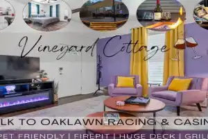 Vineyard Cottage-Pet Friendly & Walk to Oaklawn!, Hot Springs