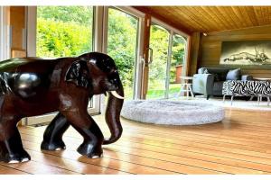 Lodge of Africa - einzigartige Themenzimmer, eingezäunten Garten, Sauna, Whirlpool & Kamin, Hunde willkommen, Gasgrill, voll ausgestattete Küche, großer Essbereich, Hamburg & in der Nähe, Stade