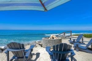 Oceanfront Getaway, Private Beach, Fire Pit, 5BR Guest house, Carlsbad