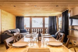 Charmant appartement 4 pers. 40m², style montagne moderne, proche commodités aux Belleville - FR-1-545-47 Apartments, Val Thorens
