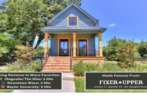 The Shotgun House from Fixer Upper - 800 5-Stars - Steps to Silos, BU, & Downtown, Waco