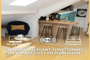 Appart, 4 couchages, Centre ville historique Apartments, Dijon
