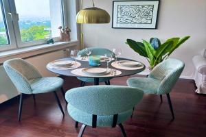 RAUM2GO - NO2 zentrales 2-Zimmer apartment DESIGN & BLICK, Wiesbaden