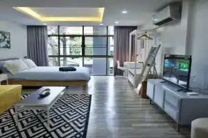 Airport studio's cosy room #workation #longstay, Chiang Mai City