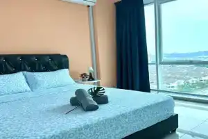 Superb Airport 2BR Suite# Straits Intl# MsgChair Apartments, Bayan Lepas