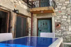 Plaja çok yakın tarihi taş ev Villa, Bodrum