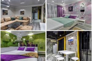 v Tsentre 3 komnaty Apartments, Shymkent