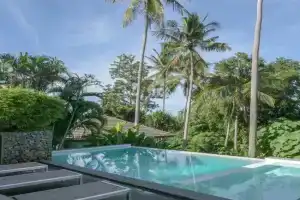 Modern OG Villa Private Pool & Jungle View, Bophut