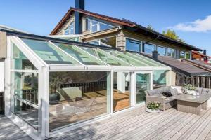 7 min to Ski Championship, Glass front house, Terrace, Trondheim