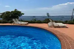 Taormina pool seaview Apartments, Taormina