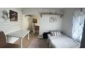 Small wooden house apartment 1 km from river, Turku