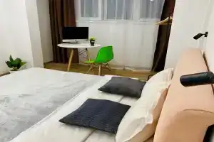 Studiya Blansh v Tsentre Apartments, Almaty