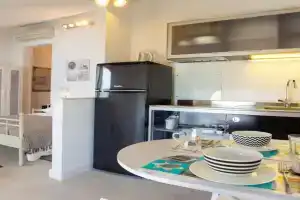 Apartments & Room Vesna - Studio Apartment with Terrace and Sea View, Brela