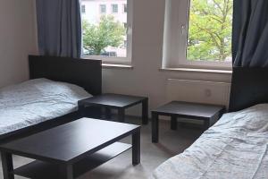 Crew Quartier ALL-INCLUSIVE Serviced Apartment 3 Schlafzimmer mit Küche, Bad in Leuna, Merseburg