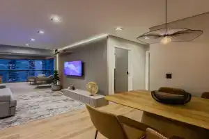 New Brooklin 67m2 - 2 Quartos, Garagem, Rooftop - Aeroporto e Consulado Apartments, Sao Paulo