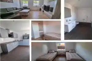 Möblierte 3-Zimmerwohnung in nahe Leuna, Leipzig mit WLAN und Waschtrockner Apartments, Weissenfels